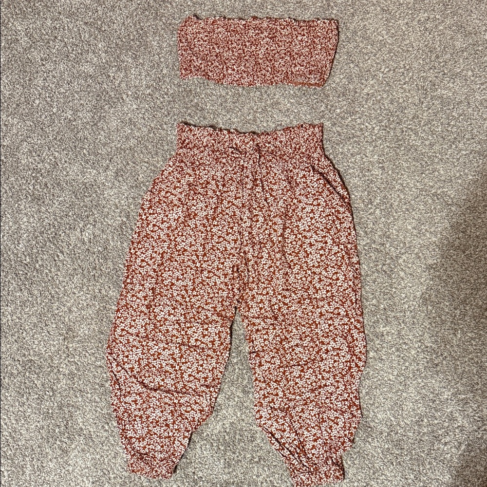 Floral Two-Piece Set